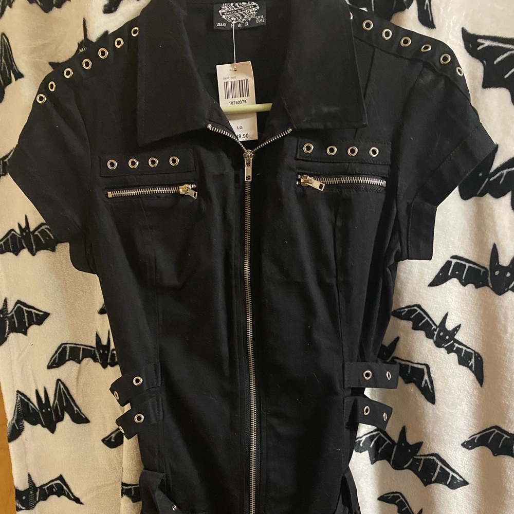 Hot Topic bondage dress with straps